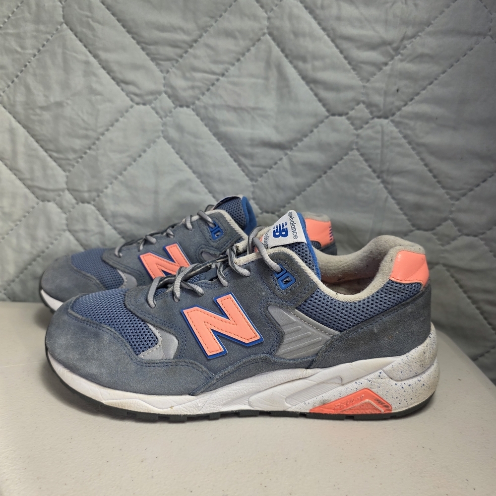 New Balance Women 580 Elite Edition Classic Shoes Sneaker WRT580XC Blue Size 8.5